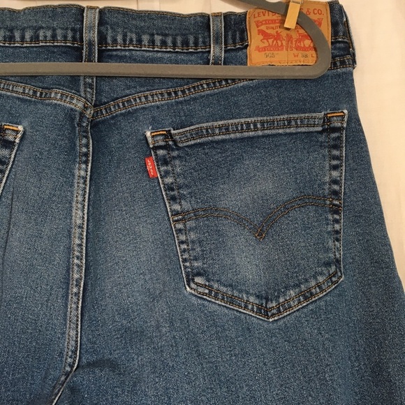 Levi’s 505 Straight Leg High Rise Plus Size Jeans - Picture 4 of 7